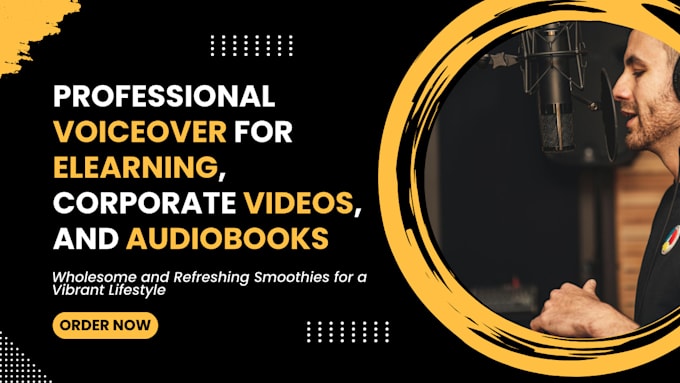 Gig Preview - Record audio for elearning tutorials corporate videos audiobook