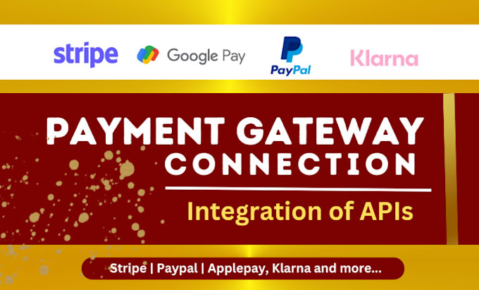 Gig Preview - Help connect payment gateway to your shopify store stripe paypal API integration