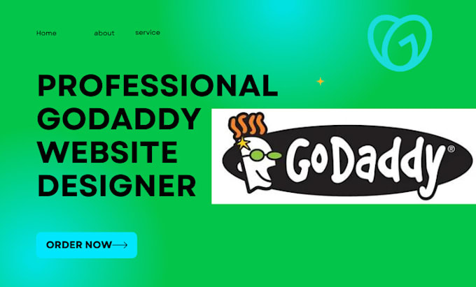 Gig Preview - Build professional godaddy website landing page