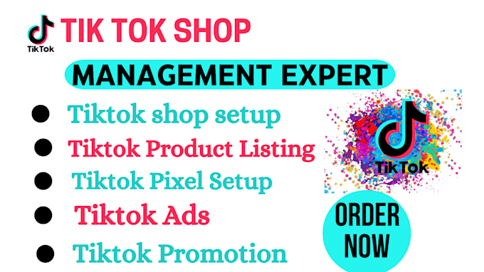 Bestseller - setup tiktok shop tiktok shop manager tiktok shop marketing for non usa resident