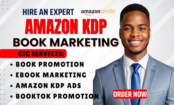 Gig Preview - Do amazon kdp ads advertising tik tok ebook promotion booktok for your book