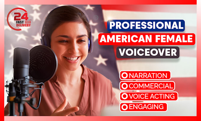 Bestseller - be your pro, young american english female voice over artist