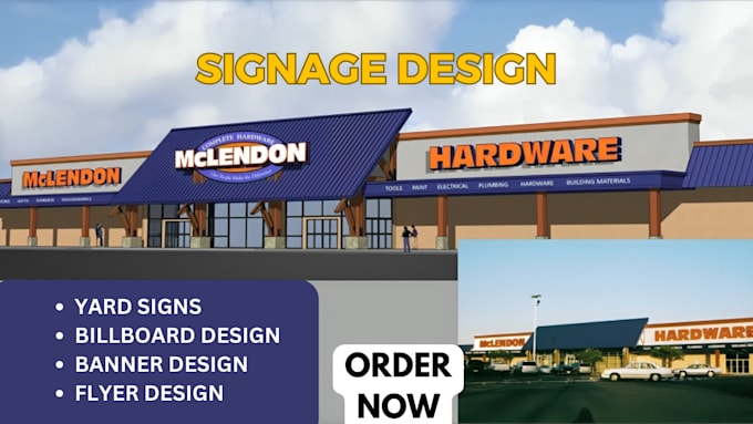 Bestseller - design real estate yard signs, signage, billboards, and flyer design