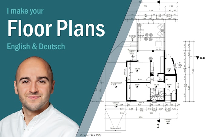 Bestseller - make 2d drawings into appealing floor plans , cad drawings , house plans