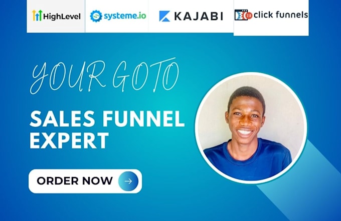 Gig Preview - Do systeme io website, sales funnel, landing page, automation and blog website