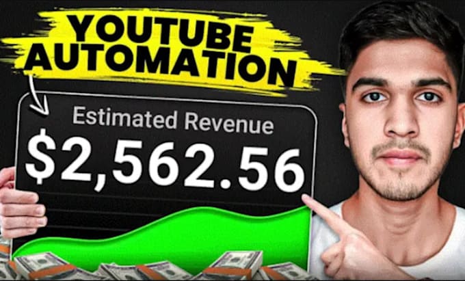 Gig Preview - Monetize cash cow youtube, cash cow video, cash cow channel, cash cow automation