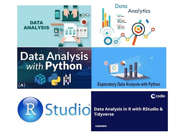 Gig Preview - Do statistical data analysis and data visualizations using r, rstudio and python