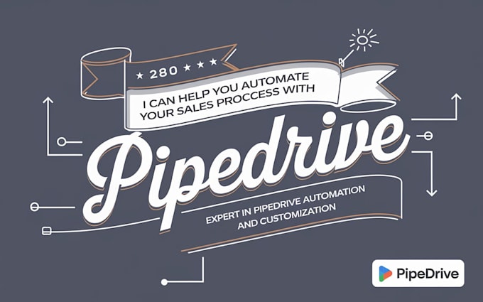 Gig Preview - Maximize your pipedrive CRM with a certified  automation