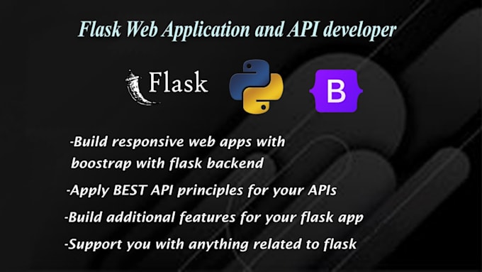 Gig Preview - Build custom web apps and apis with django or flask