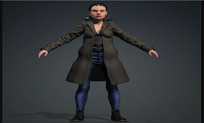 Gig Preview - Make realistic 3d model texture, stylized 3d character model, 3d topology, rig3d