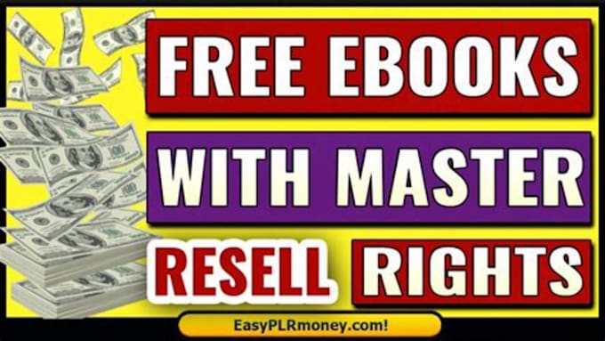 Gig Preview - Give you millions of digital products with master resell rights