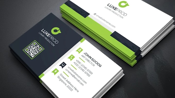 Gig Preview - Create professional modern business card design