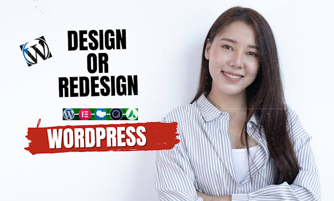 Gig Preview - Do wordpress website, design or redesign wordpress plus ecommerce store