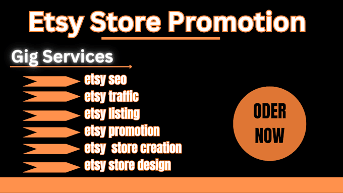 Bestseller - create an etsy store, do etsy seo, etsy listing and etsy organic promotion