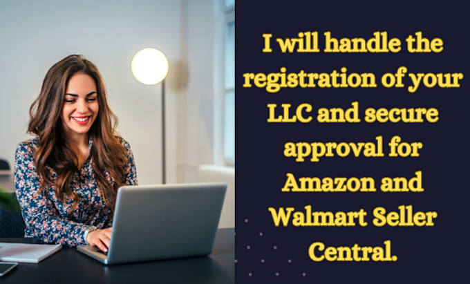 Gig Preview - Registration usa llc ein wyoming  and secure approval for amazon walmart