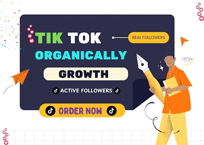 Gig Preview - Boost your tiktok with super fast organic followers growth