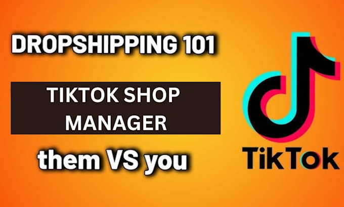 Gig Preview - Set up tik tok shop seller center, mangage tiktok shop UK usa