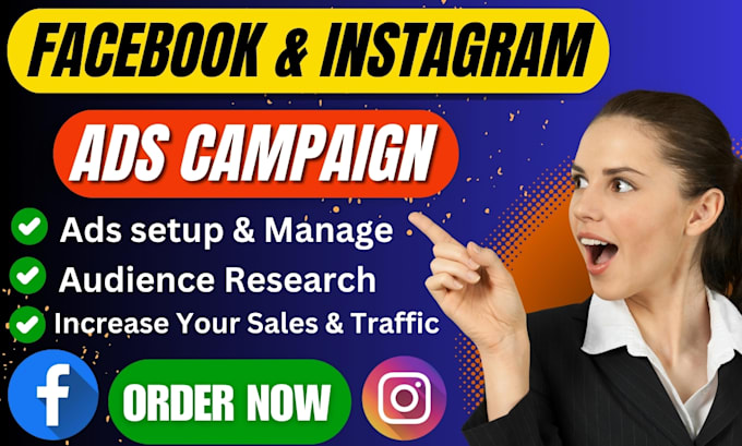 Bestseller - run instagram ads, fb advertising, facebook ads campaign, meta ads manager