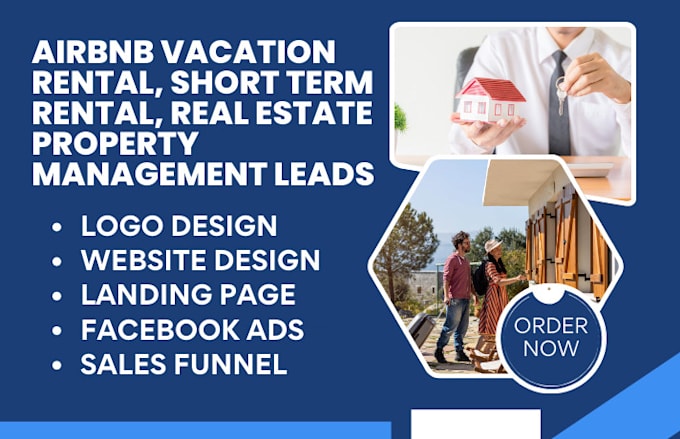 Gig Preview - Generate airbnb vacation short term rental real estate property management leads