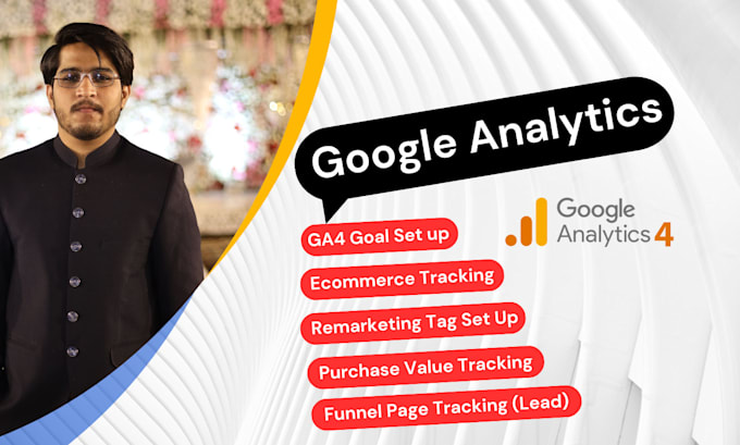 Gig Preview - Setup google analytics 4, ga4 ecommerce tracking, ads conversion tracking by GTM