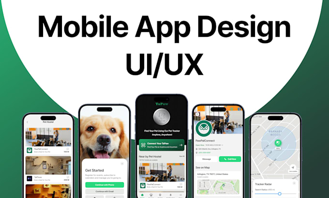 Gig Preview - Do app ui ux design, figma app design and webapp