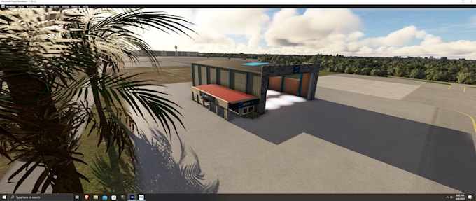 Gig Preview - Create 3d objects, buildings, airport for flight simulator