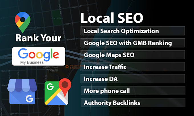 Gig Preview - Create local seo strategy to rank your website and listing google my business