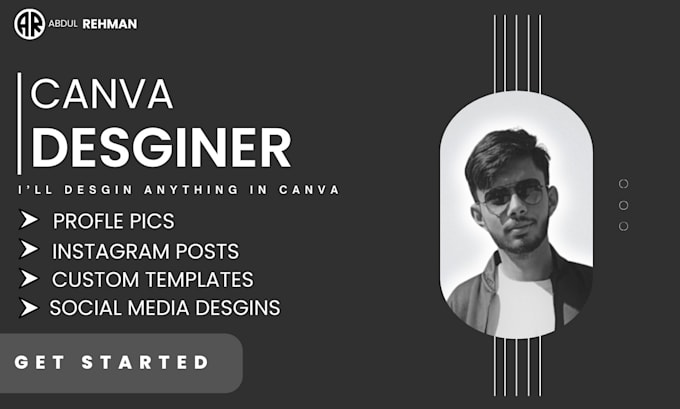 Gig Preview - Create custom canva designs for social media posts