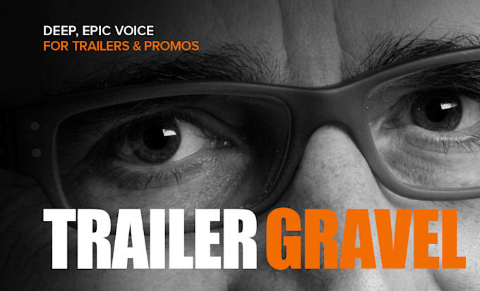 Gig Preview - Be your deep, epic trailer or promo voice over