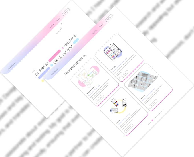 Bestseller - do figma website design and mockup