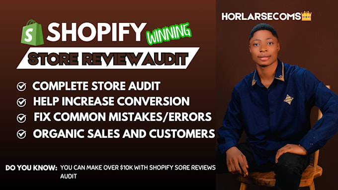 Bestseller - audit review and optimized shopify dropshipping store to improve sales