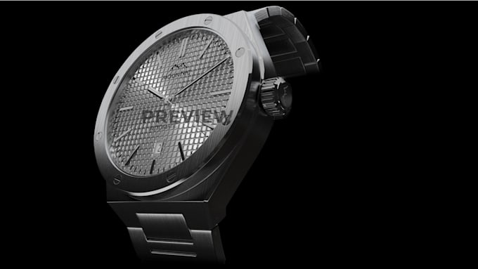 Gig Preview - Design watch with professional 3d watch animation