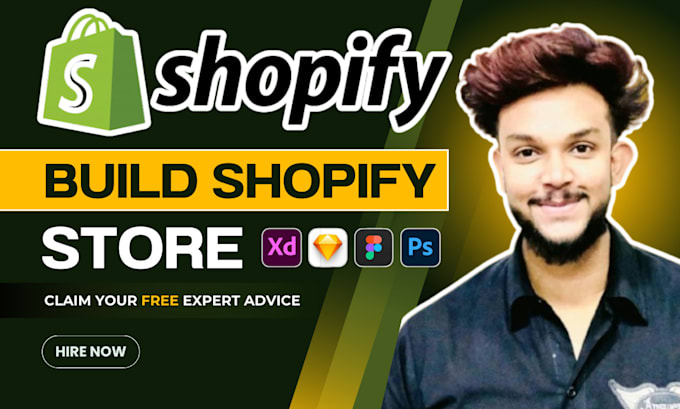 Gig Preview - Build shopify store or dropshipping shopify store