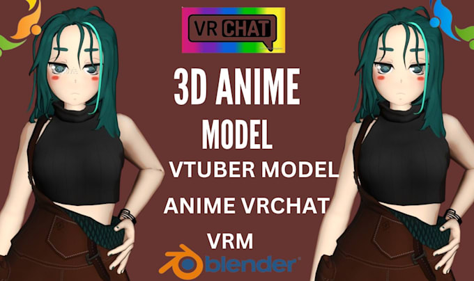 Gig Preview - Do custom vrchat avatar, anime model, nsfw model, vtuber model, vrm, vrc avatar