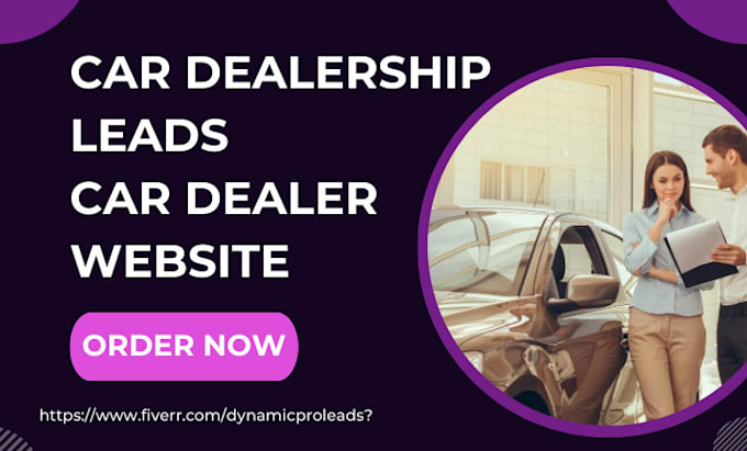 Gig Preview - Generate car dealership leads used car auto cars car dealer wordpress website