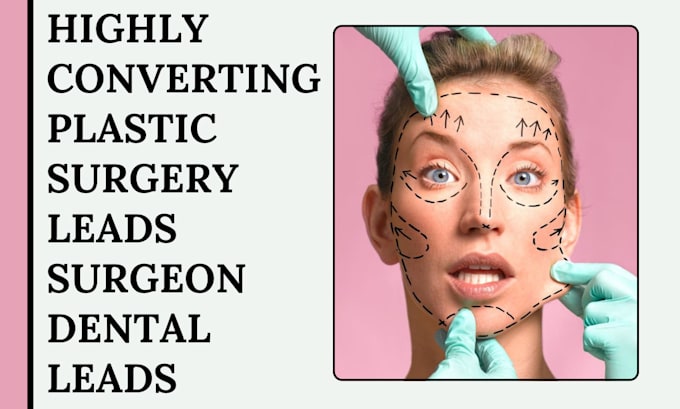 Gig Preview - Generate highly converting plastic surgery teeth whitening surgeon dental leads