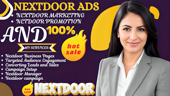 Bestseller - create highly converting nextdoor ads, nextdoor manager, and nextdoor campaign