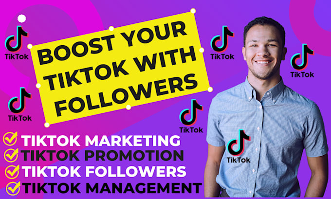 Bestseller - manage tiktok marketing tiktok promotion for organic followers growth