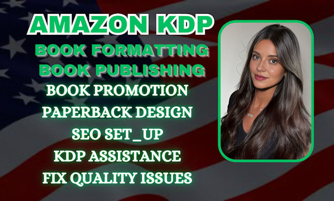 Gig Preview - Do ebook promotion kindle ebook formatting amazon kdp ads children book publish