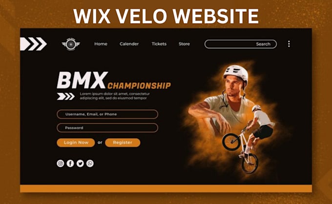 Gig Preview - Develop wix website using wix velo, wix code and databases velo code developer