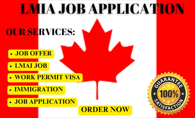 Gig Preview - Secure suitable job in canada, lmia job offer letters work permit and visa