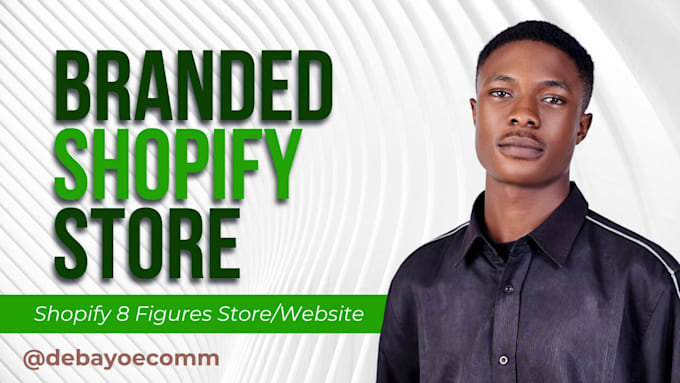 Gig Preview - Create profitable shopify website design redesign shopify dropshipping store