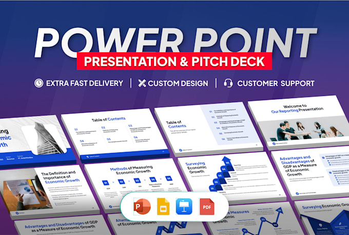 Gig Preview - Design a professional PPT powerpoint and investor pitch deck