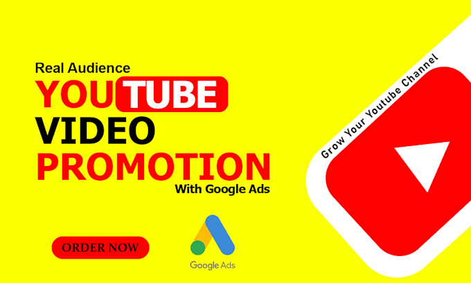 Bestseller - do organic youtube video promotion with google ads