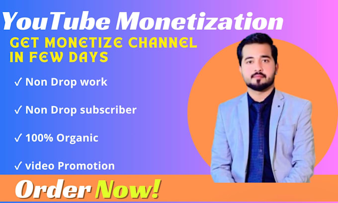 Gig Preview - Do supersonic youtube promotion for monetization organically