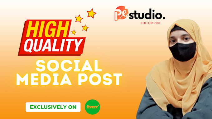 Gig Preview - Create high quality social media posts in 24 hours