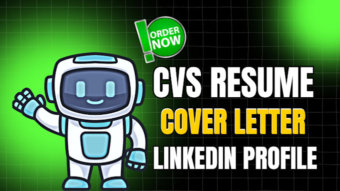 Gig Preview - Create your CV, resume, cover letter, and linkedin profile to boost your career