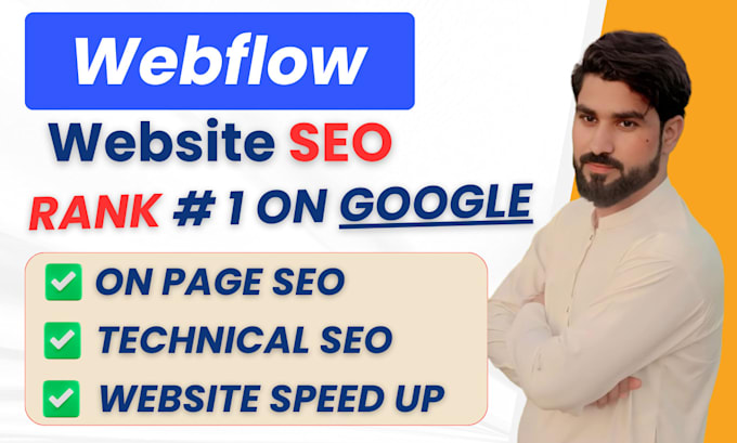 Gig Preview - Do website SEO optimization onpage technical webflow