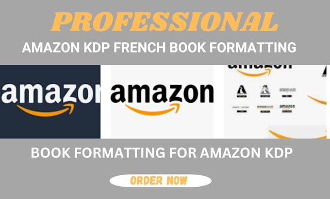 Gig Preview - Amazon kdp french book formatting, book publishing and boost amazon sales vol