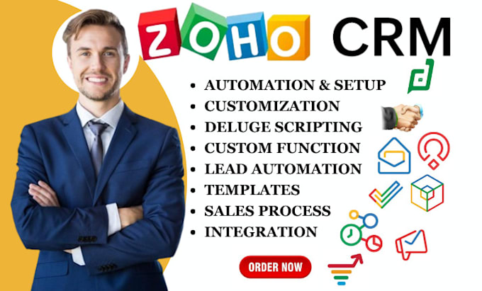 Gig Preview - Zoho office integrator back to work shifts campfire zoho landing page commerce